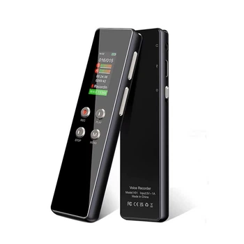 Мини диктофон Benjie V01 64gb цифровой MP3 плеер с динамиком металлический