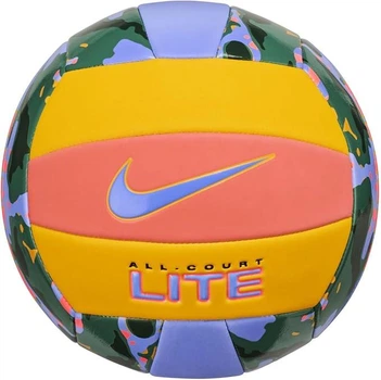 Мяч волейбольный Nike ALL COURT LITE VOLLEYBALL DEFLATED Синий, Оранжевый 5 (N.100.9071.616.05 5)