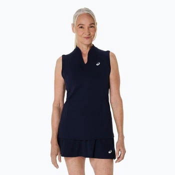 Женская теннисная Майка Asics COURT TANK MIDNIGHT Темно-синий S (2042A370-400 S)
