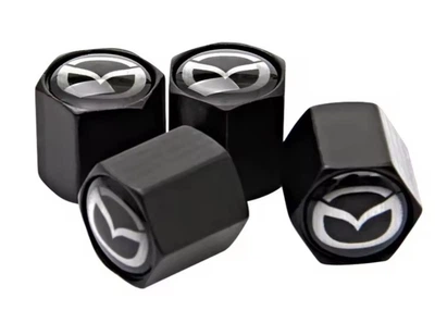 Колпачки на ниппель золотник с логотипом Mazda