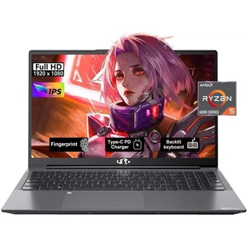 Ноутбук NIMO N153 AMD R5 6600H/32/1Tb Gray