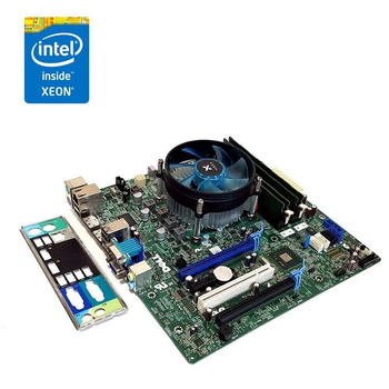 Комплект: Материнская плата Dell Optiplex 7010 MT / Intel Xeon E3-1230 v2 (4 (8) ядера по 3.3 - 3.7 GHz) / 16 GB DDR3 + Кулер Vinga Q4 б/у