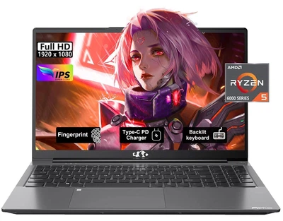 Ноутбук NIMO N153 AMD R5 6600H/32/1Tb Gray