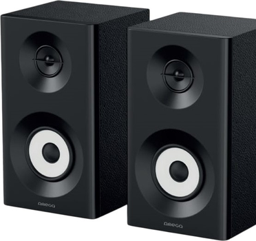 Zestaw głośników Omega Speakers Stereo 2.0 6W RMS Audio Tower Black (OG2086)