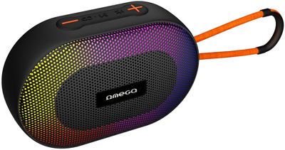 Портативна колонка Omega Speaker 5W RMS RGB Elipse Strap (OGQ101)