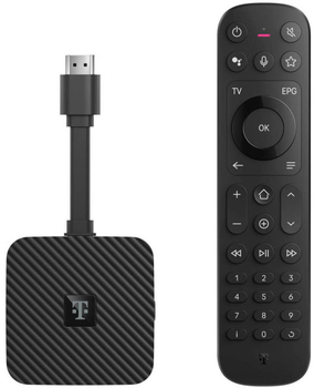 Медіаплеєр Telekom MagentaTV Stick 4K (2 Gen.) Black (40824418)