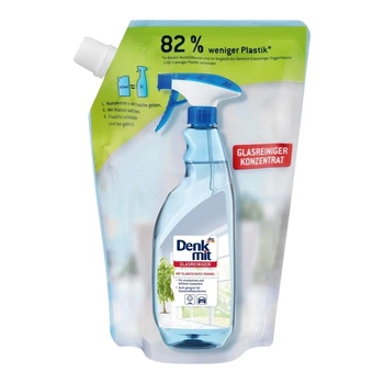 Концентрований засіб для чищення скла Denkmit Glasreiniger Konzentrat 333 ml
