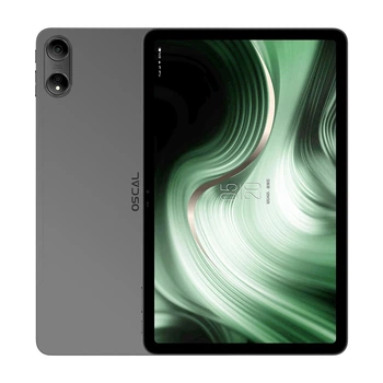 Планшет с IPS экраном 12 дюймов 256 ГБ Unisoc T615 Android 15 серый