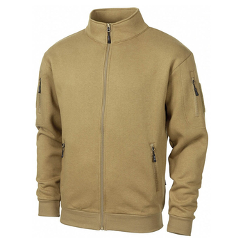 Кофта MFH Tactical Sweatjacket Coyote, 2XL