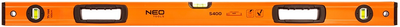 Poziomica aluminiowa NEO Tools S 400 100 cm 71-144 (5906692014644)