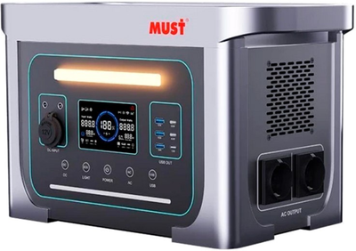 Зарядная станция Must EM1024S / 1000 Вт / 1331 Вт⋅ч / LiFePO4 (BP145959)