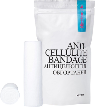 Антицелюлітні моделюючі обгортання для тіла Hillary Niacinamide Cold Slim (4823116602427)