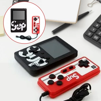 Портативная игровая консоль GAME SUP с джойстиком беспроводная черная