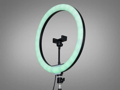 Селфи лампа 33см 30W без штатива 220В SL-13RGB