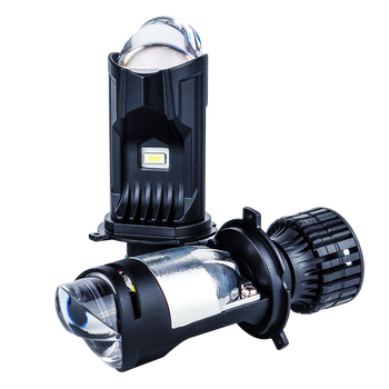 LED лампы автомобильные с линзой DriveX LE-07 H4 H/L 6000K 55W 9-32V
