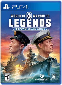 Гра для PS4 World of Warships: Legends Firepower Deluxe Edition (Blu-ray диск) (850942007908)