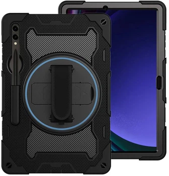 Чохол для планшета Samsung Galaxy Tab S10 FE (SM-X520/SM-X526) 10.9" BeCover Horizontal Handle з кріпленням для стилуса Black (BC_713258)