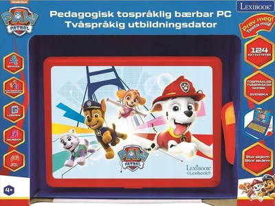 Обучающий ноутбук Lexibook Paw Patrol польско-английская версия JC598PAI17 (3380743093611)