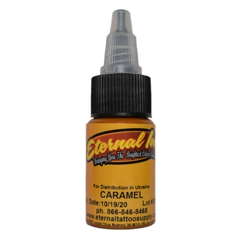 Тату краска Eternal Caramel 15мл USA