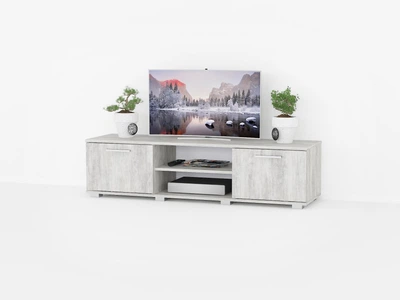 Тумба под телевизор в гостиную, тумба под ТВ, TV тумба GT-0106 от Moreli Бетон