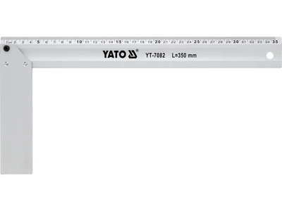 Уголок столярный алюминиевый l= 350 мм YATO (YT-7082)
