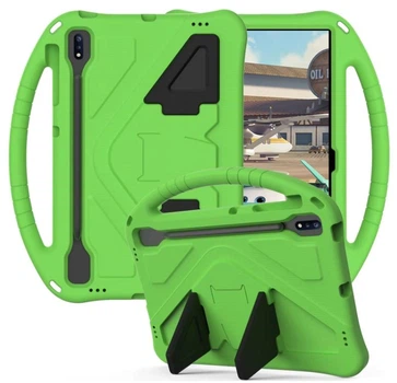 Детский чехол New Kids Case на планшет Samsung Galaxy Tab S10 FE (10.9") / зеленый