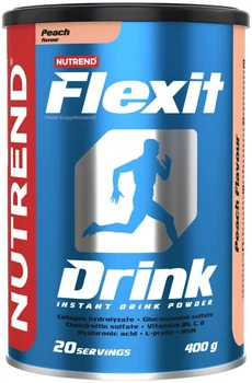 Хондропротектор для суглобів Nutrend Flexit Drink порошок 400 г Персик (8594014865110)