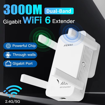 Репитер Fenvi F-AX3000R Wi-Fi 6 Repeater Dual Band 2.4/5Ghz Signal Booster