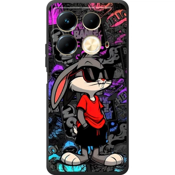 Силиконовый чехол BoxFace Infinix Note 40 4G Малий вухань (57802-bk119)