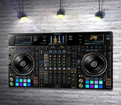 Картина Профессиональный DJ контроллер "Pioneer DDJ-RZX" 130x75 см Модуль №1 (001398)