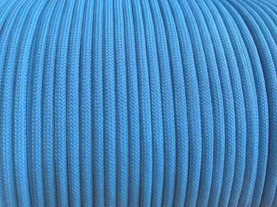 Paracord Aramitex Type III 550 4 мм 259 кг #515 голубой 50 метров