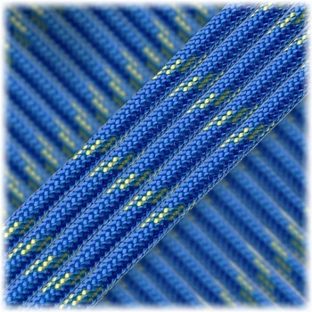 Paracord Aramitex Type III 550 4 мм 259 кг thin yellow line #368 cине- желтый 25 метров