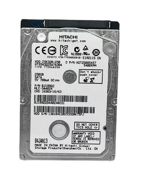 HDD для ноутбука 2.5" SATA 250Gb Hitachi, 8Mb, 5400 rpm (HTS543225A7A384)