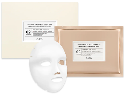 Ультратонкая шёлковая маска для лица с гамамелисом Dr. Althea Premium Essential Skin Conditioner Silk Mask