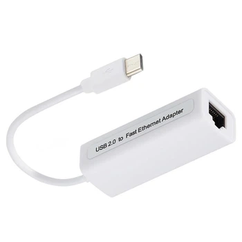 Сетевой адаптер USB-C к RJ-45, 100 Мбит/с Ethernet проводной