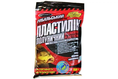 Пластилін Megamix 500г "Полуниця" (8412002009)