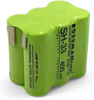 Аккумуляторная сборка Bossman SH-33 (2/3 AAA*6) 7.2v, 400mAh, Ni-Mh