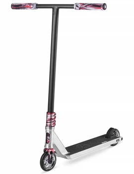 Трюковий самокат Hipe H5 Silver/Red SCS 110 мм (sk139)