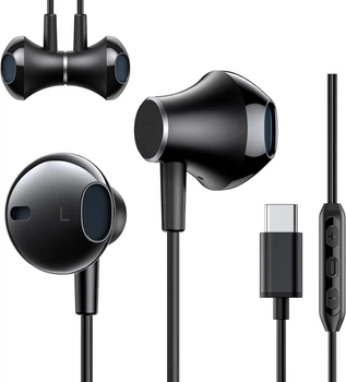Дротові навушники New Bee CH21 Black NB-CH21