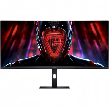 Монитор 34" Xiaomi Gaming Monitor G34WQi, Black, wled, va, 3440x1440 (21:9), 180 Гц, 1 мс, 350 кд/м, 4000:1, 1500r, 178°/178°, 2xHDMI/2xDP, vesa 75 x 75, amd FreeSync (ela5454eu)