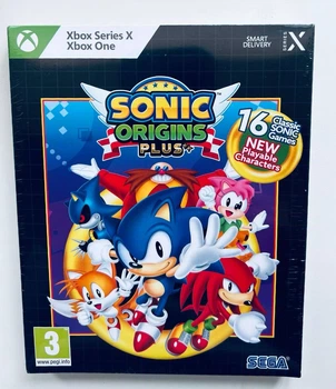 Sonic Origins Plus + артбук + картонный футляр, русские субтитры - диск для XBOX Series X / XBOX One