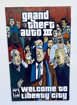 Grand Theft Auto III - PS2 (мануал), Б/У