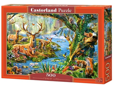 Пазл Лесная жизнь 500 деталей Castorland