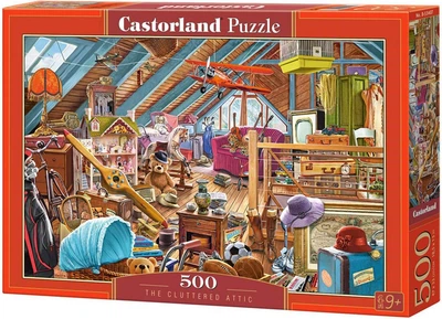 Пазл Беспорядок на чердаке 500 деталей Castorland