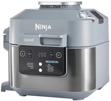 Мультиварка Ninja 10 в 1 з антипригарним покриттям 1760 Вт 5.7 л сірий