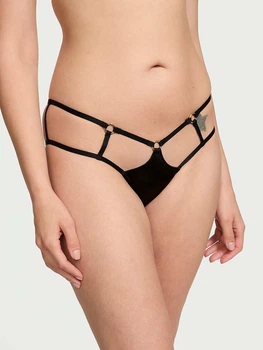 Эротические трусики женские Victoria's Secret 695453220 L Черные (1159830281)