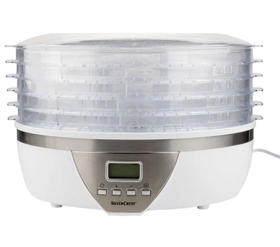 Сушилка Silver Crest SDA 350 A2 для фруктов, овощей и трав, цифровой дисплей