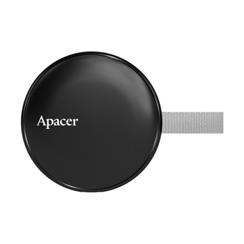 Зовнішній твердотільний накопичувач Apacer AS725, 1TB, USB 3.2 Gen2, чорний