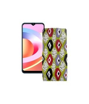 Чохол-флип з екошкіри для телефону FiGi Note 1C Камені-кольорові