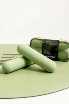 Гантелі для фітнесу Healthy Wealthy GREEN 1,5 кг 2 шт